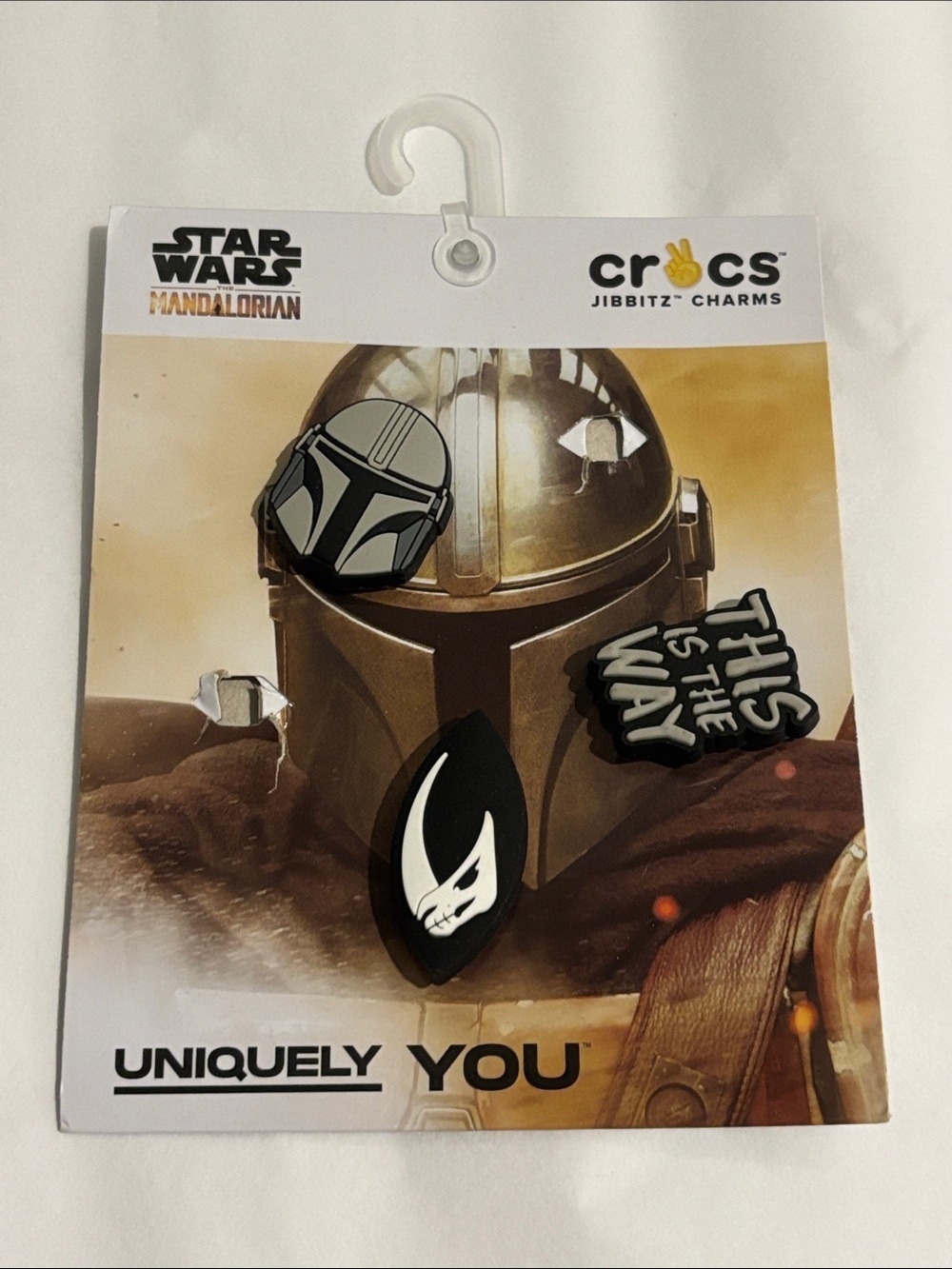 CROCS Jibbitz charms STAR WARS The Mandalorian SET OF THREE new on pack